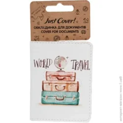 Для паспорта Just Cover! Обкладинка для документів World travel