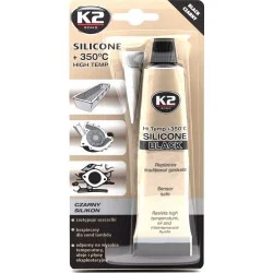 Ущільнювач K2 SIL BLACK (BLACK SILICON + 350С) 85g Силікон герметик (чорний) (B210)