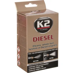 Очисник паливної системи бензинових двигунів K2 Turbo diesel T312 50мл
