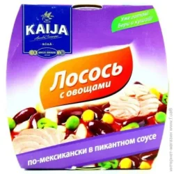Рибна консерва Kaija Консерва Лосось філе натуральне 170 г