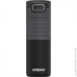 Термокружка Kambukka Термочашка Etna Grip 500 мл черна 11-01010