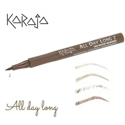Карандаш Karaja Маркер для бровей All Day Long №2 1 мл