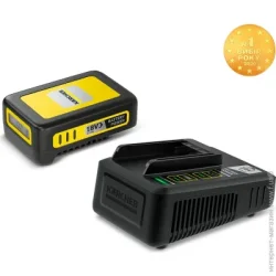Зарядний пристрій Набір Karcher швидкозарядний, 18 V 2.5 Ah (акумулятор + ЗУ) (2.445-062.0)