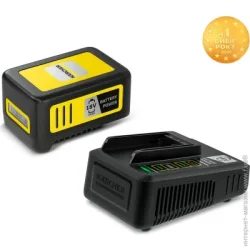 Зарядний пристрій Набір Karcher швидкозарядний, 18V, 5 Ah (акумулятор + ЗУ) (2.445-063.0)