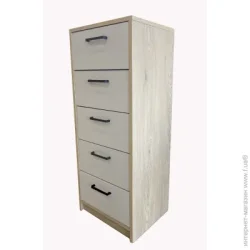 Kartissa Комод Матера 440x1080x354 мм дуб кремону торро/кашемір (М-КМ 5ш/к)