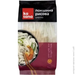 Макарони Katana Локшина рисова широка 200 г
