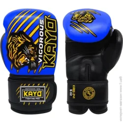 Kayo Боксерские перчатки KRBG-241 BLUE-4 4oz черно-синий