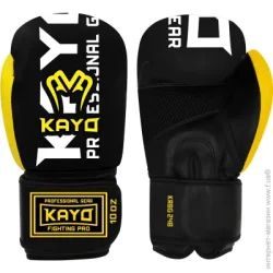 Kayo Боксерские перчатки KRBG-248 BLK-16 16oz черный