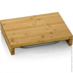 Кухонная доска Kela Дошка для нарізання Kenina з піддоном 36х27х7 см (12552)