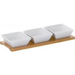 Менажница (блюдо с разделителями) Kela Philipa 33.5х12x5 см 4 пр. (12261)
