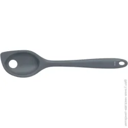 Набор Kela Ложка для сервіровки з прорізами Tom, 28,5 см, сіра (12587)