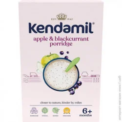 Каша Kendamil Молочная с Яблоком и Черной Смородиной 150 г с 6 месяцев (92000008)