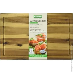 Kesper Кухонна дошка з жолобом 40x26x2см акація