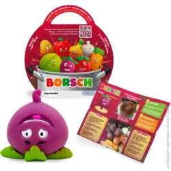 Сквиш Kiddisvit Стретч-игрушка в виде овоща "Борщ" 41/CN23 в дисплее
