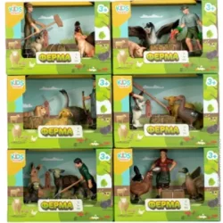 Набор фигурок Kids Team Набор игрушек Животные Ферма в ассортименте Q9899-T7