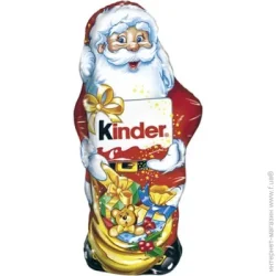 Шоколад Kinder Шоколадна фігурка «Дід Мороз» 110 г (4008400511825)