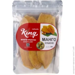 Сухофрукти King Манго без цукру 300 г