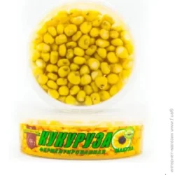 Набір King Fish Кукурудза ферментована 150 мл жмень наживка жовта