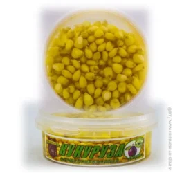Набір King Fish Кукурудза ферментована 150 мл зливу наживка жовта