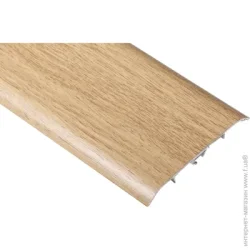 King Floor Порожек алюминиевый гладкий П21 80х900 мм дуб