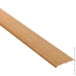 King Floor Поріжок алюмінієвий гладкий П21 80х900 мм горіх