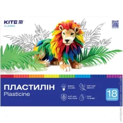 Kite Набор пластилина 18 цветов 360 г Classic (K-085)