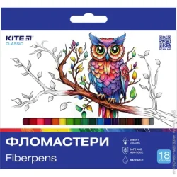 Kite Фломастери 18 шт. Classic K-448