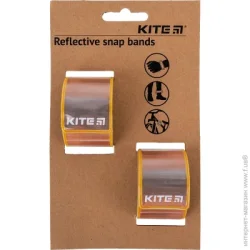 Kite Браслет світловідбивний 2 шт. персиковий K23-108-2