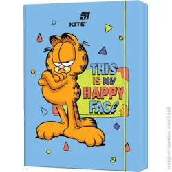 Папка на резинке Kite Папка для труда А4 Garfield GF25-213