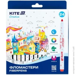 Kite Набор фломастеров Creative Superwashable 24 шт. K-1153