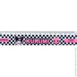 Kite Линейка Kuromi 15 см HK24-090-1