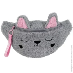 Kite Сумка-бананка Sweety Cat K25-2577-1 серый