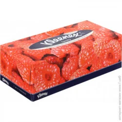 Сухие салфетки Kleenex Салфетки гигиенические в коробке Family 150 шт.