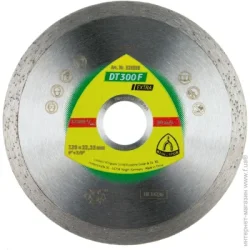 Отрезной диск Klingspor Диск алмазный отрезной Extra 125x1,6x22,2 керамика DT300F