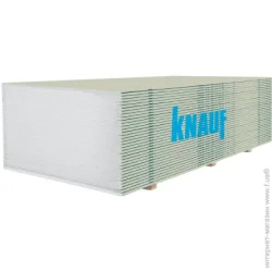 Knauf Гипсокартон обыкновенный 2500x1200х12,5 мм 3 кв. м