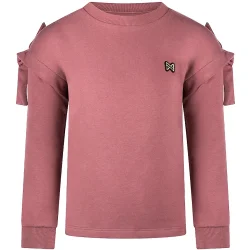 Koko Noko Свитшот для девочки р.128 фиолетовый Q52987-37