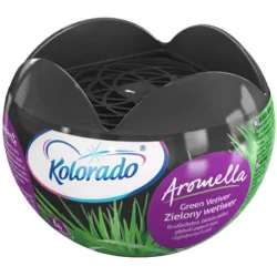 Освежитель воздуха Kolorado Гелевый освежитель Aromela Зеленый Ветивер 150 г