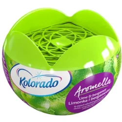 Освежитель воздуха Kolorado Гелевый освежитель Aromela Лайм и Бергамот 150 г