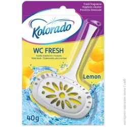Средство для унитаза Kolorado Туалетный блок Fresh Лимон 40 г