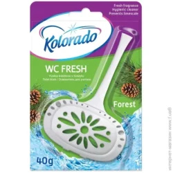 Средство для унитаза Kolorado Туалетный блок Fresh Сосна 40 г