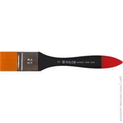 Kolos Кисть Wide 8044 № 35 синтетика флейц