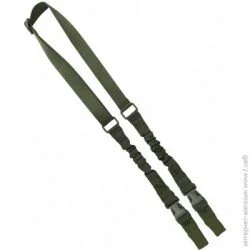 Оружейный ремень Kombat Uk Ремень для оружия двухточечный UK Double Point Bungee Sling Оливковый (1000-kb-dpbsolgr)