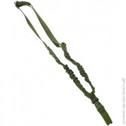 Оружейный ремень Kombat Uk Ремень для оружия одноточечный UK Single Point Bungee Sling Оливковый (1000-kb-spbs-olgr)