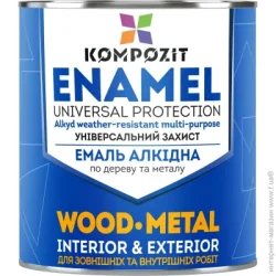 Kompozit Эмаль алкидная коричневый глянец 0,25кг