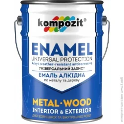 Kompozit Емаль алкідна ПФ-115 білий глянець 12 кг
