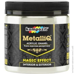 Kompozit Емаль акрилова MetalliQ срібний 0,43 л