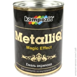 Kompozit Емаль акрилова MetalliQ червоне золото 0,77 л