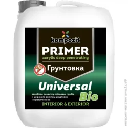 Ґрунтівка Kompozit Грунтовка глибокопроникна акрилова Universal-BIO 1 л