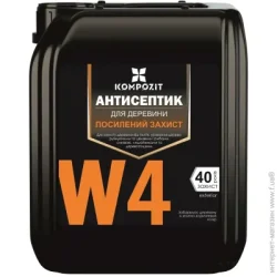 Kompozit Пропитка (антисептик) W4 не создает пленку светло-коричневый 5 л