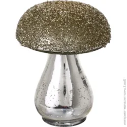 Декоративные фигурки и статуэтки Koopman Статуэтка Mushroom Gold 8х10 см A75000260 золотой
